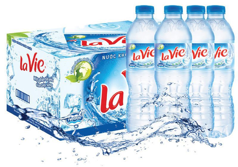 nước khoáng Lavie thùng 330ml