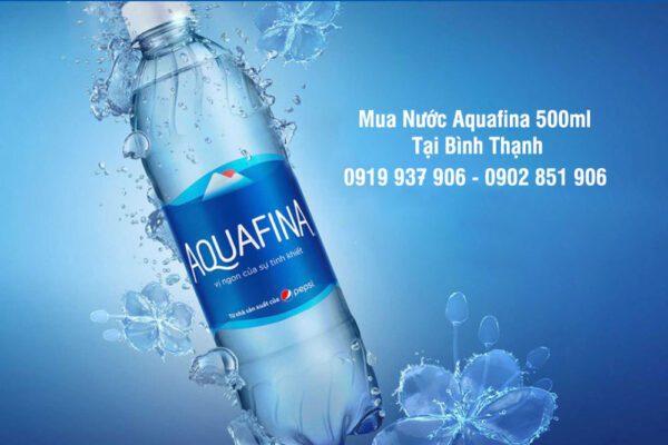 mua nuoc Aquafina 500ml tai binh thanh