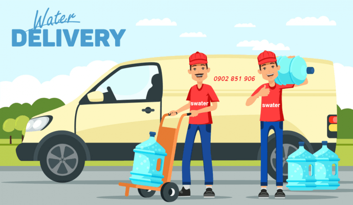 Đại lý giao nước quận 2