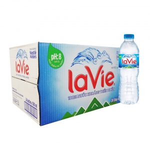 Thùng 24 chai nước Lavie 500ml