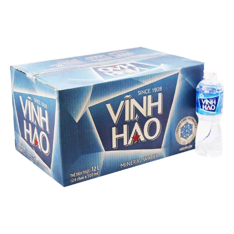 Nước khoáng Vĩnh Hảo 500ml