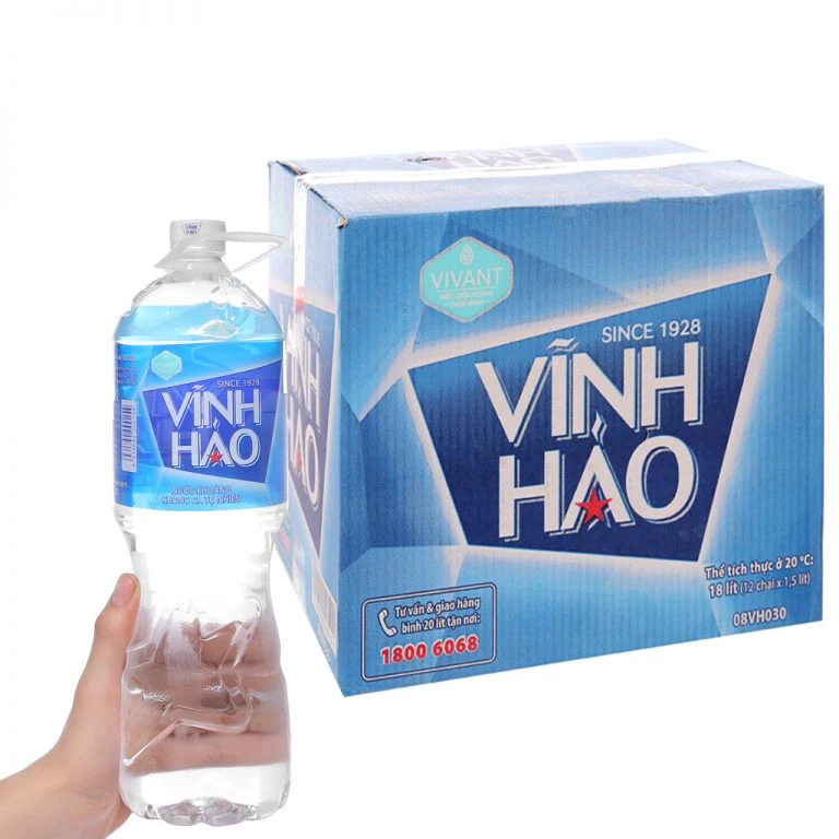 Nước khoáng Vĩnh Hảo 1.5L