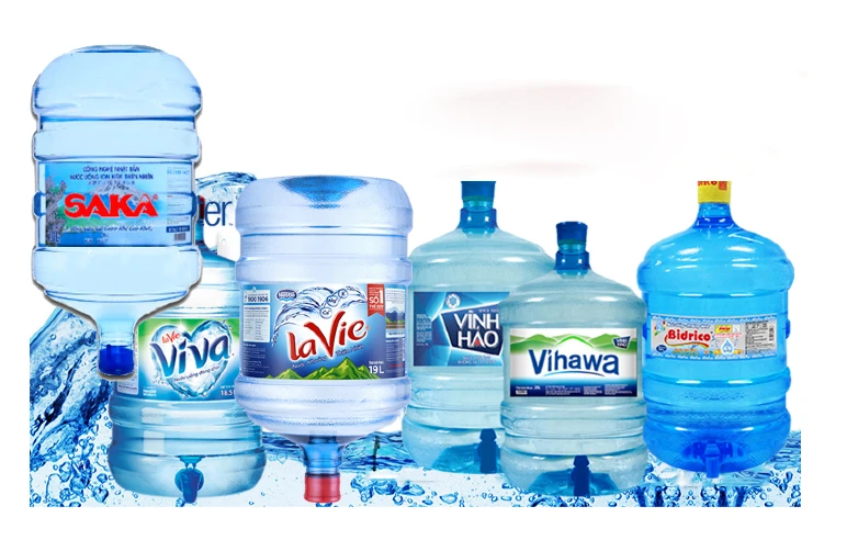 Nước uống đóng bình loại nào tốt