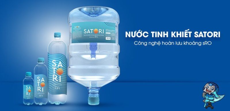 Đại lý Nước Satori Quận 1 giao nước tận nơi
