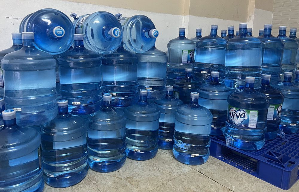 Các loại nước đóng bình 20 lít