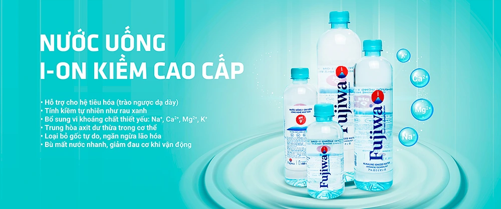 mua Nước uống ion kiềm Fujiwa