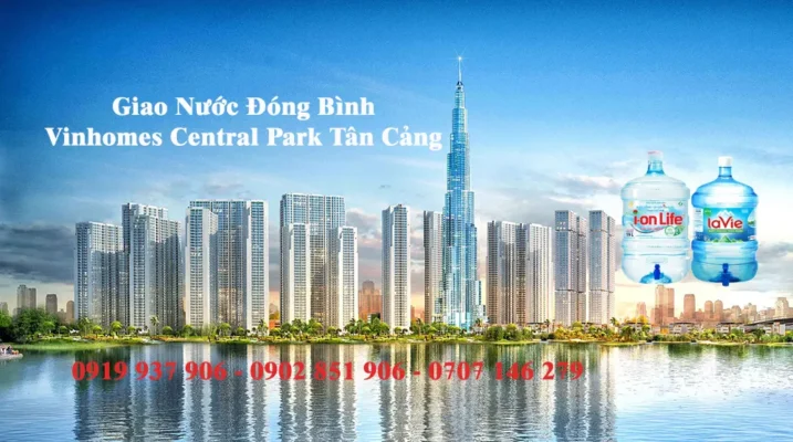 Giao Nước Đóng Bình Vinhomes Central Park Tân Cảng