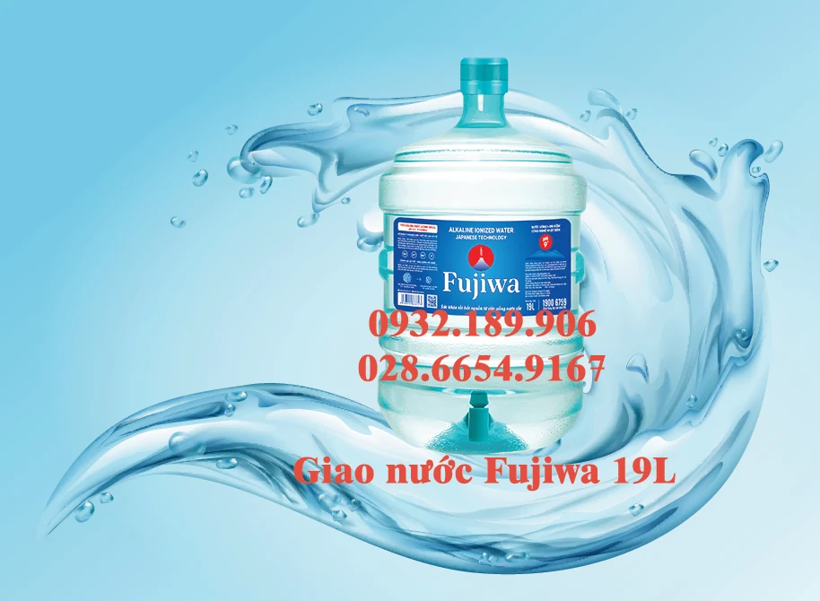 Nước Fujiwa bình 19L tốt cho sức khỏe