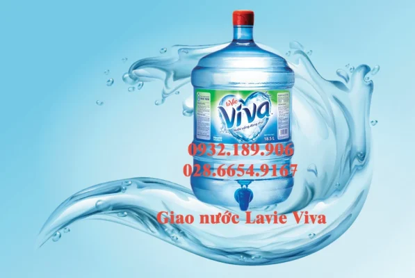 Nước tinh khiết Lavie Viva 18.5 lít tốt cho sức khỏe
