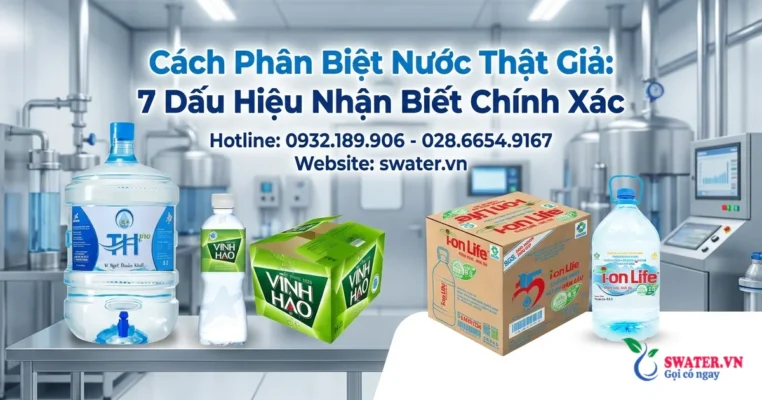 Cách Phân Biệt Nước Thật Giả: 7 Dấu Hiệu Nhận Biết Chính Xác