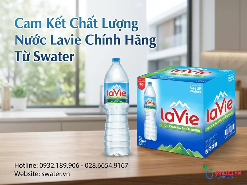 Cam Kết Chất Lượng Nước Lavie Chính Hãng Từ Swater
