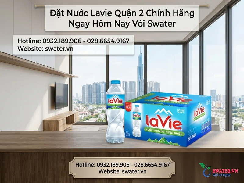 Đặt Nước Lavie Quận 2 Chính Hãng Ngay Hôm Nay Với Swater