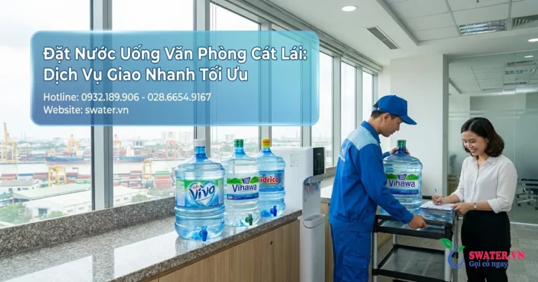Đặt Nước Uống Văn Phòng Cát Lái: Dịch Vụ Giao Nhanh Tối Ưu