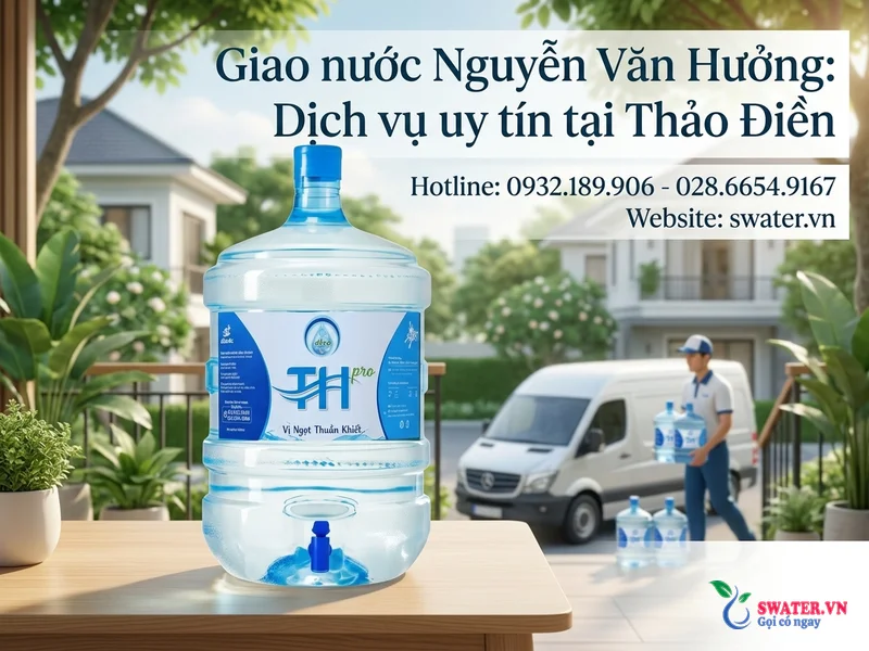 Giao nước Nguyễn Văn Hưởng: Dịch vụ uy tín tại Thảo Điền