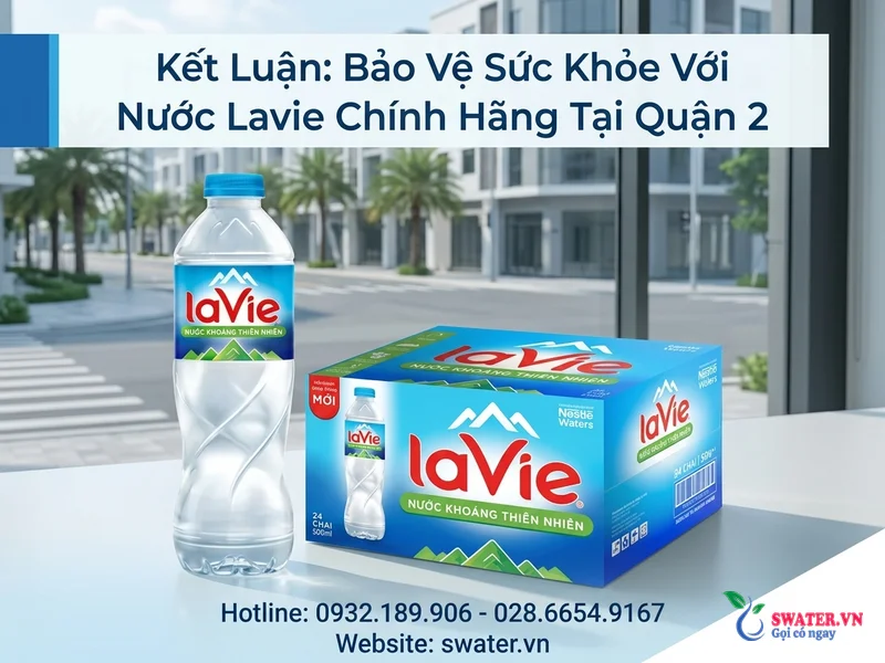 Kết Luận: Bảo Vệ Sức Khỏe Với Nước Lavie Chính Hãng Tại Quận 2