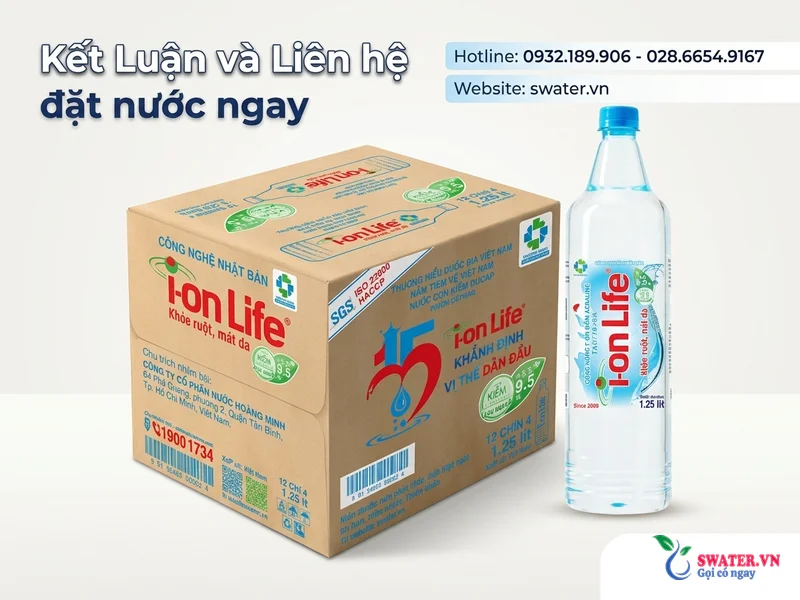 Kết Luận và Liên hệ đặt nước ngay