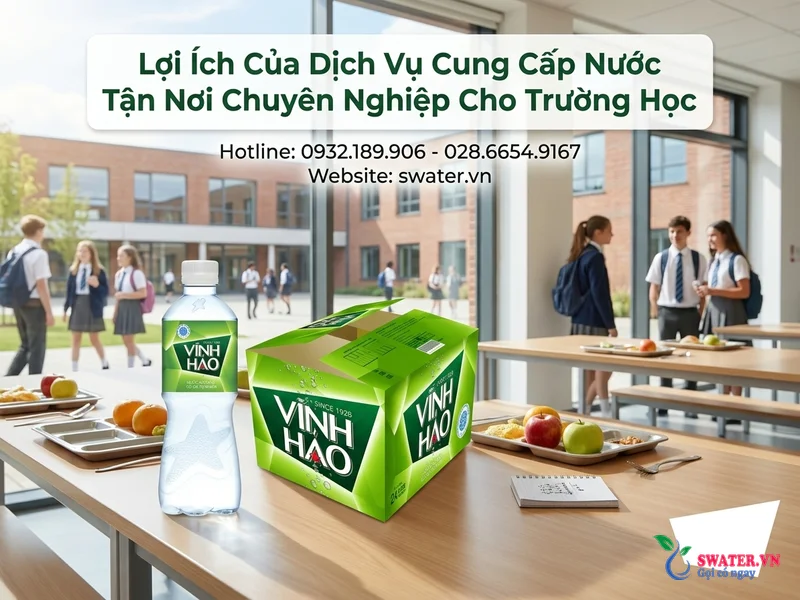 Lợi Ích Của Dịch Vụ Cung Cấp Nước Tận Nơi Chuyên Nghiệp Cho Trường Học