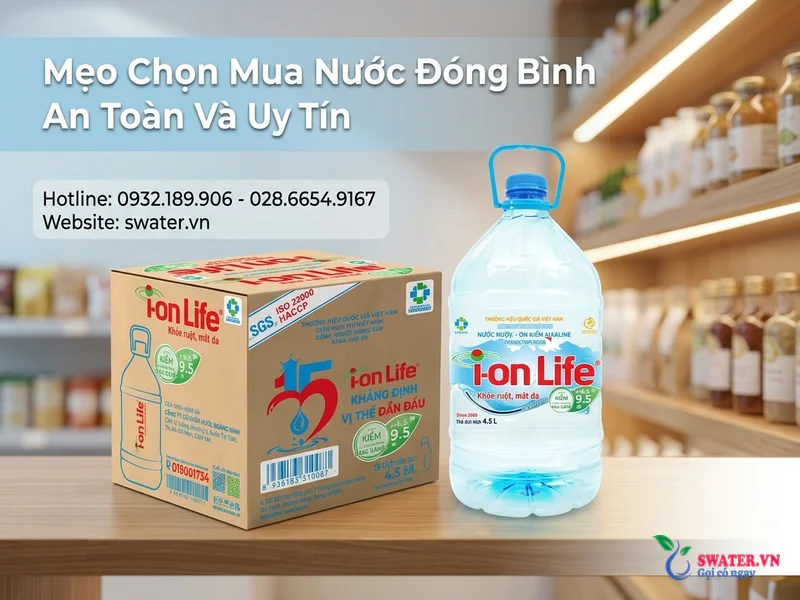 Mẹo Chọn Mua Nước Đóng Bình An Toàn Và Uy Tín