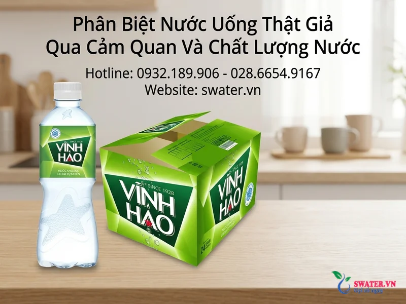 Phân Biệt Nước Uống Thật Giả Qua Cảm Quan Và Chất Lượng Nước