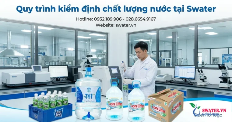 Quy trình kiểm định chất lượng nước tại Swater