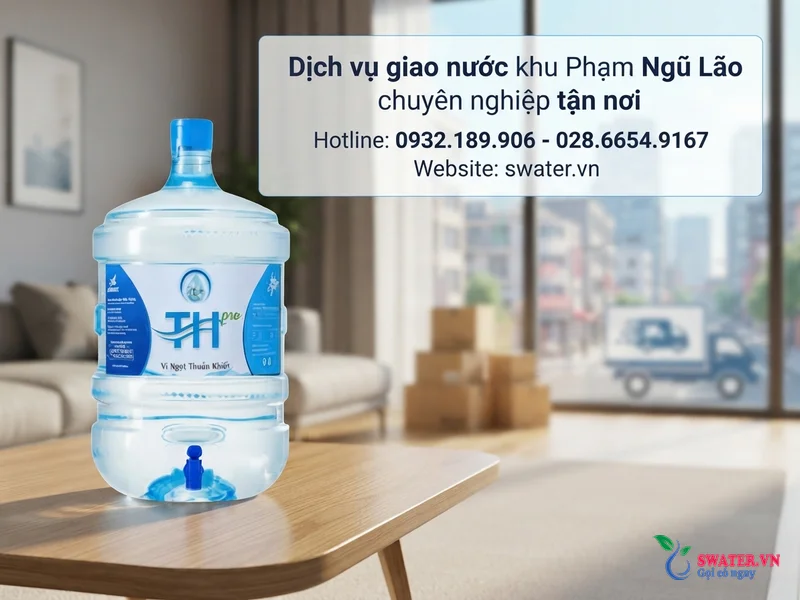 Dịch vụ giao nước khu Phạm Ngũ Lão chuyên nghiệp tận nơi