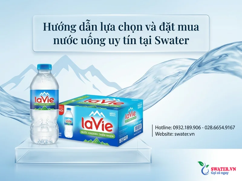 Hướng dẫn lựa chọn và đặt mua nước uống uy tín tại Swater