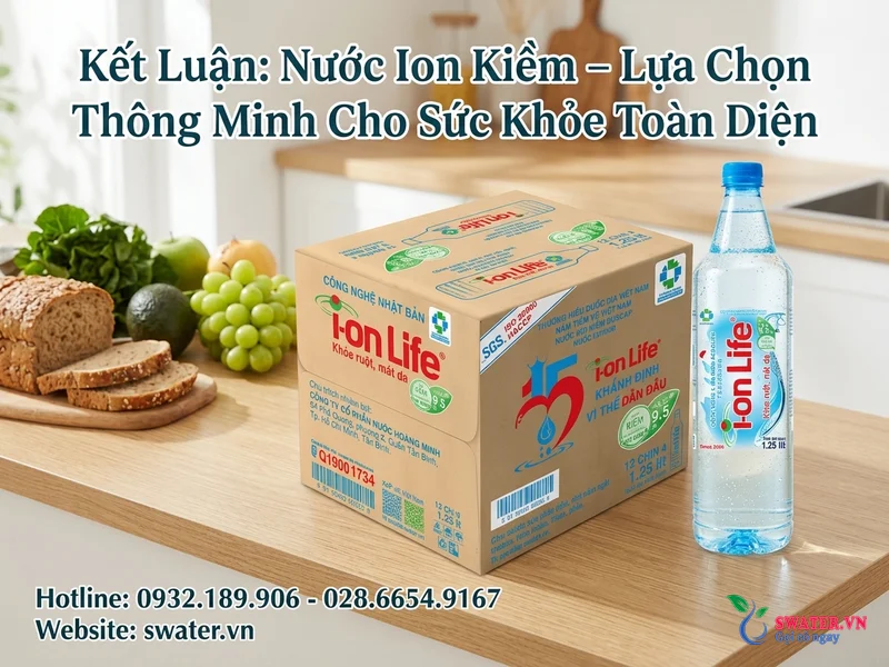 Kết Luận: Nước Ion Kiềm – Lựa Chọn Thông Minh Cho Sức Khỏe Toàn Diện