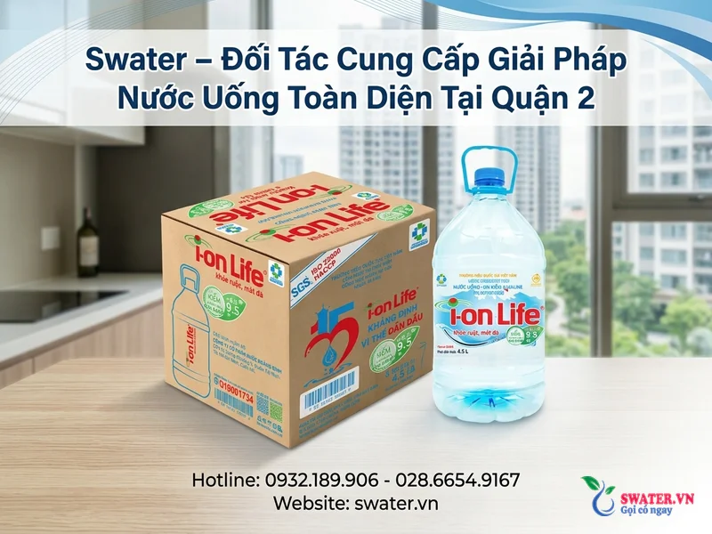 Swater – Đối Tác Cung Cấp Giải Pháp Nước Uống Toàn Diện Tại Quận 2