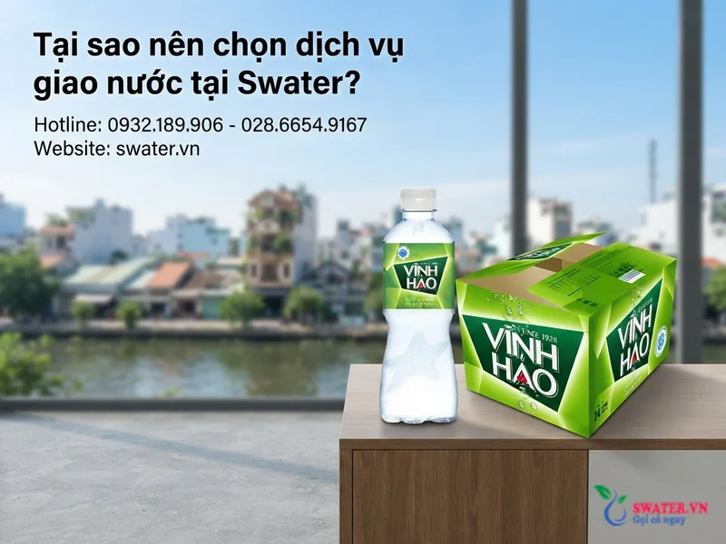 Tại sao nên chọn dịch vụ giao nước tại Swater?