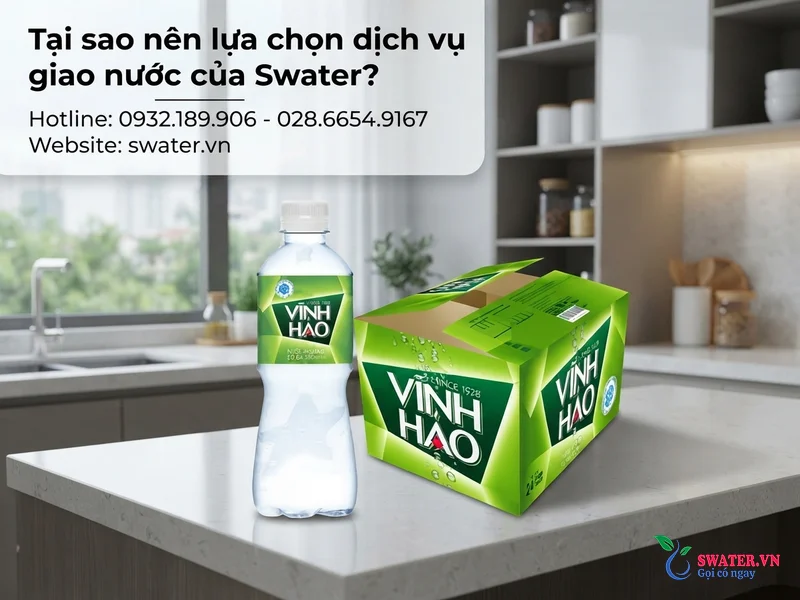 Tại sao nên lựa chọn dịch vụ giao nước của Swater?