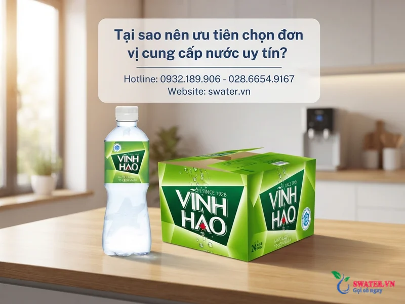 Tại sao nên ưu tiên chọn đơn vị cung cấp nước uy tín?
