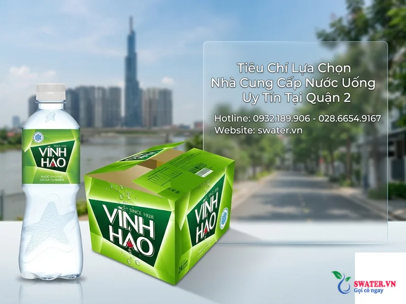 Tiêu Chí Lựa Chọn Nhà Cung Cấp Nước Uống Uy Tín Tại Quận 2