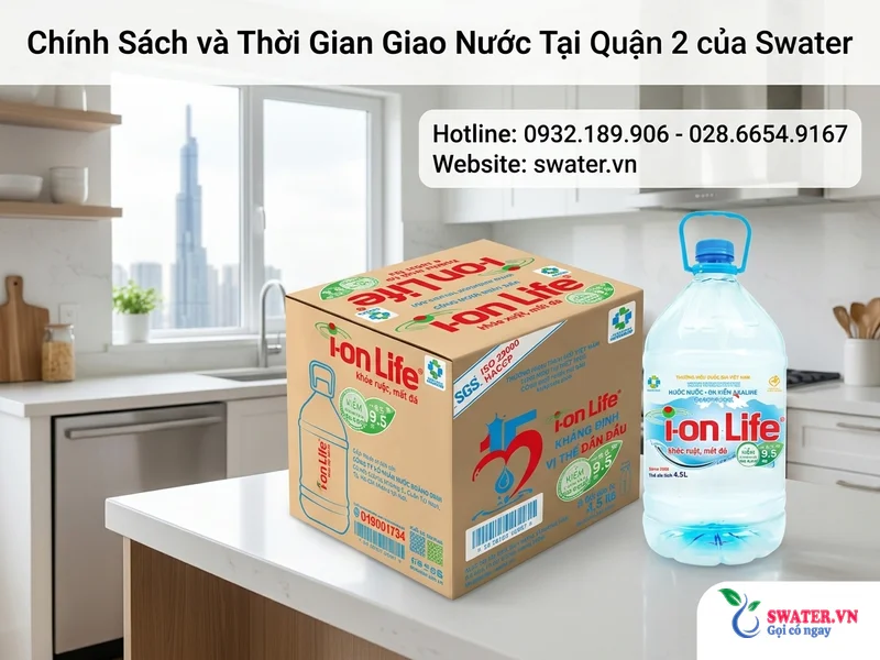 Chính Sách và Thời Gian Giao Nước Tại Quận 2 của Swater