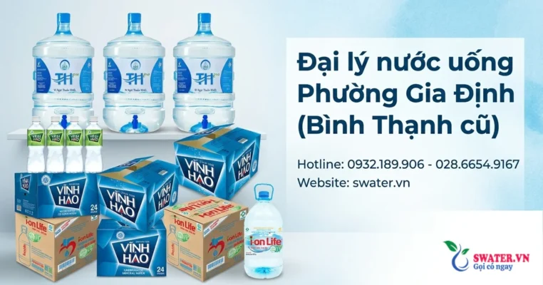 Đại lý nước uống Phường Gia Định (Bình Thạnh cũ)