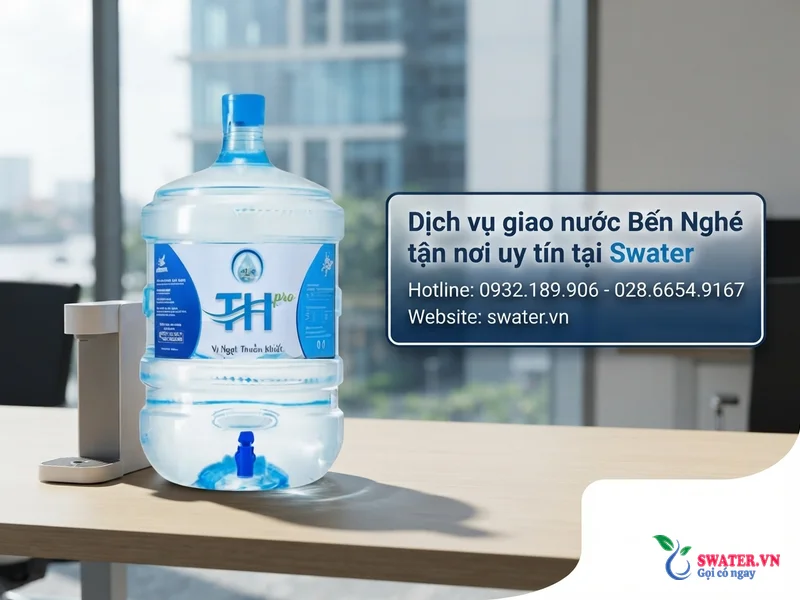 Dịch vụ giao nước Bến Nghé tận nơi uy tín tại Swater