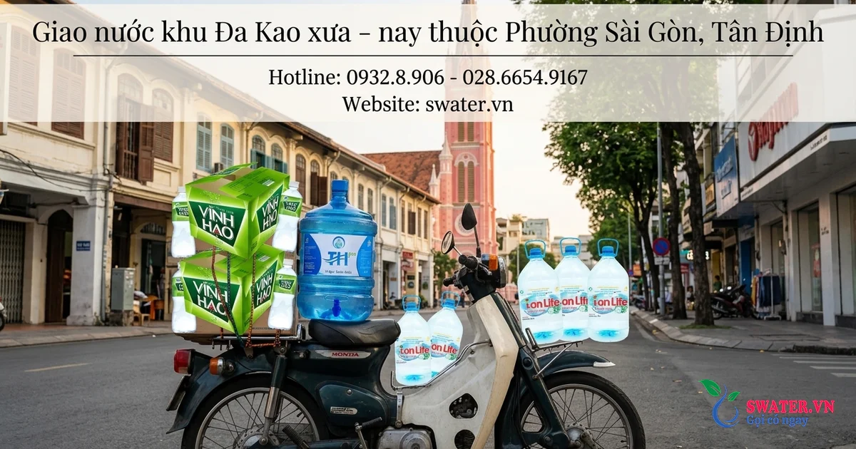 Giao nước khu Đa Kao xưa – nay thuộc Phường Sài Gòn, Tân Định