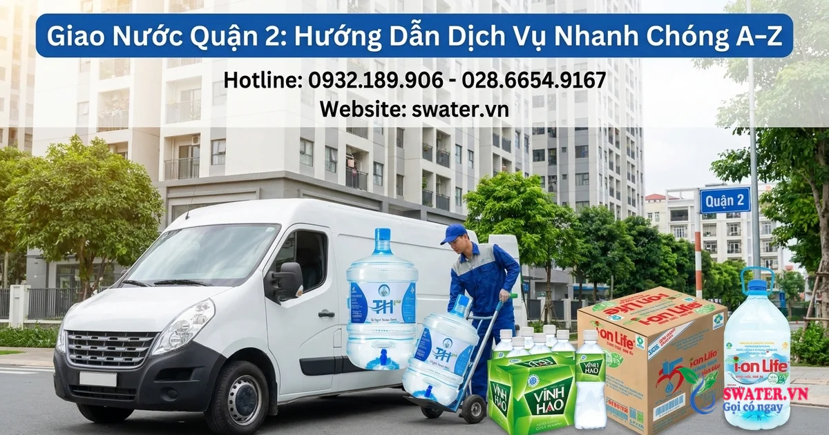 Giao Nước Quận 2: Hướng Dẫn Dịch Vụ Nhanh Chóng A-Z