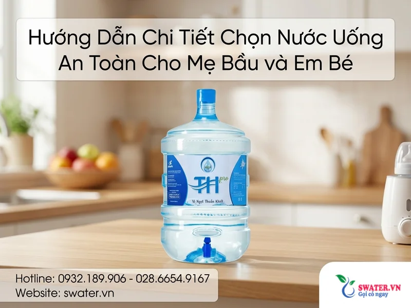 Hướng Dẫn Chi Tiết Chọn Nước Uống An Toàn Cho Mẹ Bầu và Em Bé