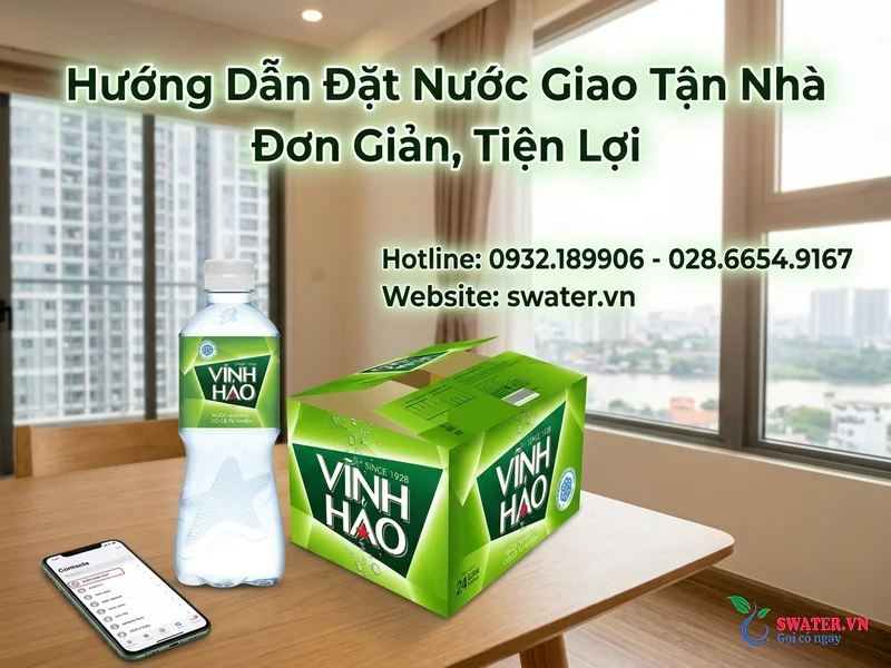 Hướng Dẫn Đặt Nước Giao Tận Nhà Đơn Giản, Tiện Lợi
