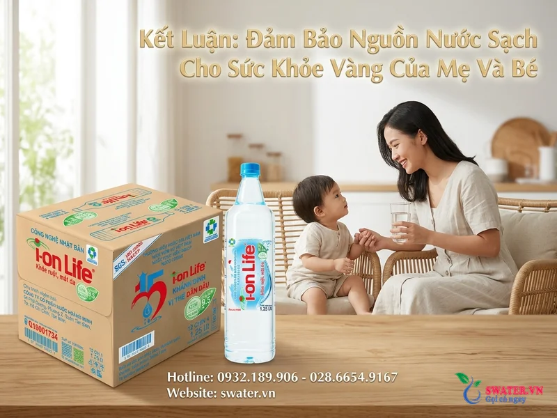 Kết Luận: Đảm Bảo Nguồn Nước Sạch Cho Sức Khỏe Vàng Của Mẹ Và Bé