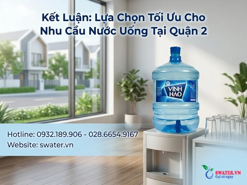 Kết Luận: Lựa Chọn Tối Ưu Cho Nhu Cầu Nước Uống Tại Quận 2