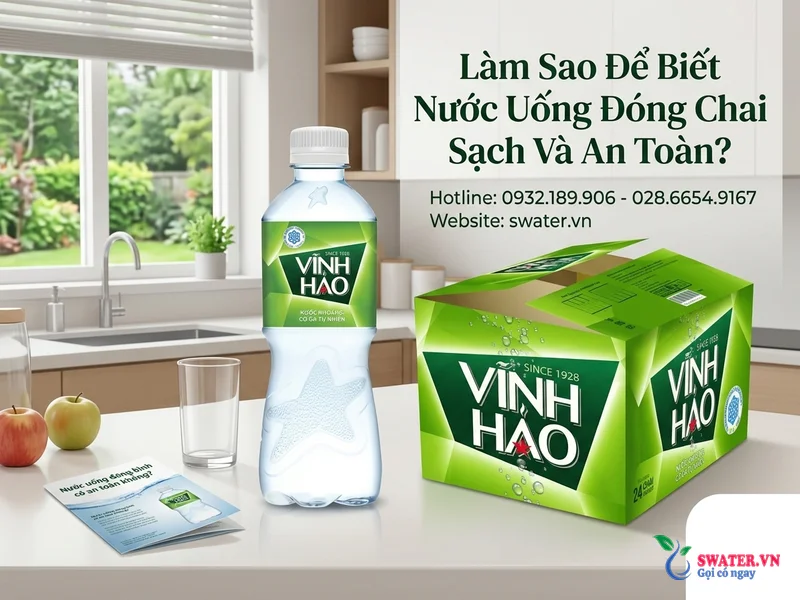 Làm Sao Để Biết Nước Uống Đóng Chai Sạch Và An Toàn?