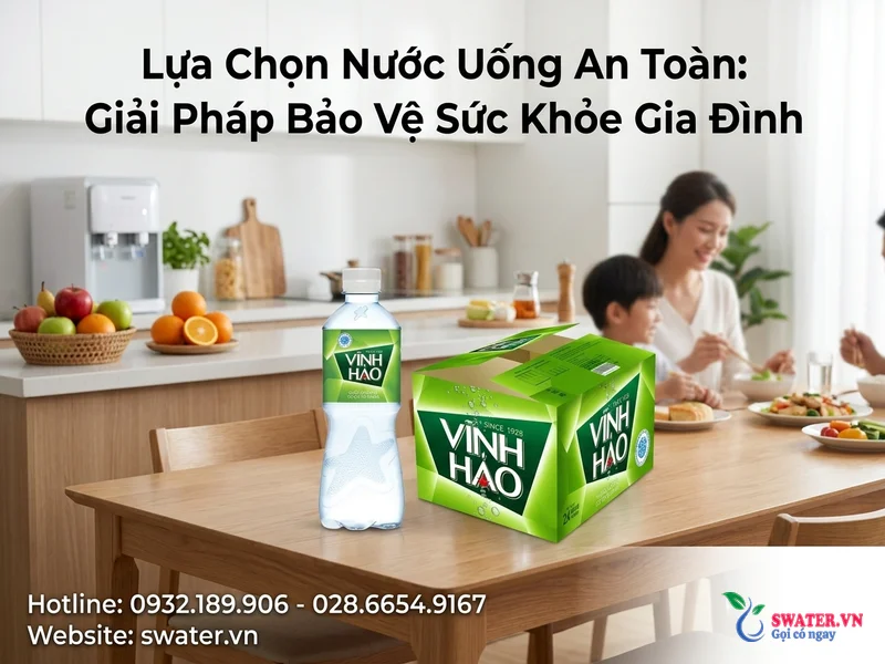 Lựa Chọn Nước Uống An Toàn: Giải Pháp Bảo Vệ Sức Khỏe Gia Đình