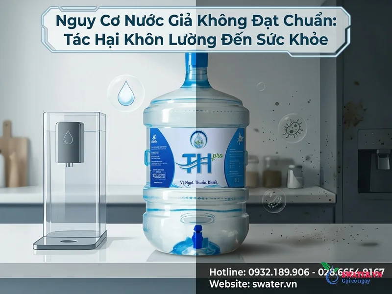 Nguy Cơ Nước Giả Không Đạt Chuẩn: Tác Hại Khôn Lường Đến Sức Khỏe