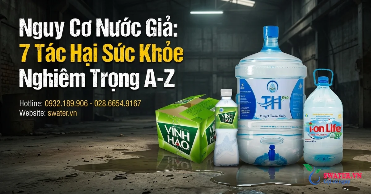 Nguy Cơ Nước Giả: 7 Tác Hại Sức Khỏe Nghiêm Trọng A-Z