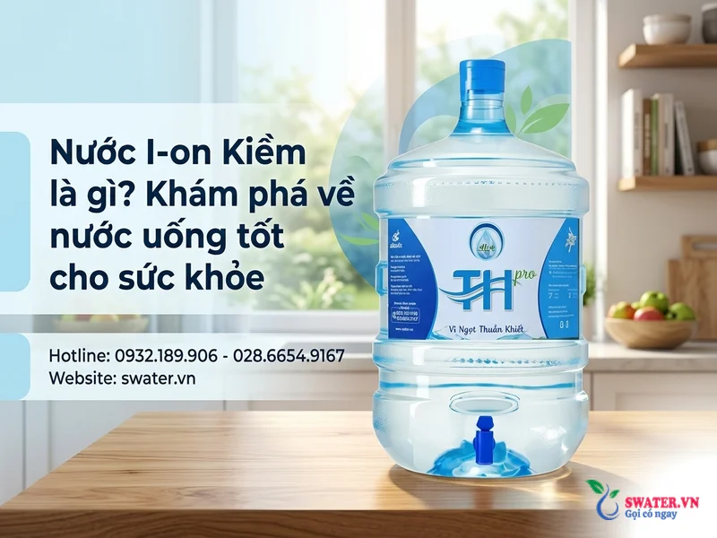 Nước I-on Kiềm là gì? Khám phá về nước uống tốt cho sức khỏe