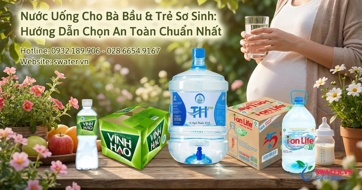 Nước Uống Cho Bà Bầu & Trẻ Sơ Sinh: Hướng Dẫn Chọn An Toàn Chuẩn Nhất