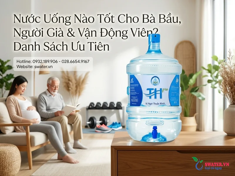 Nước Uống Nào Tốt Cho Bà Bầu, Người Già & Vận Động Viên? Danh Sách Ưu Tiên