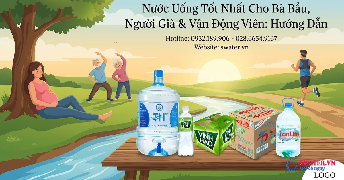 Nước Uống Tốt Nhất Cho Bà Bầu, Người Già & Vận Động Viên: Hướng Dẫn