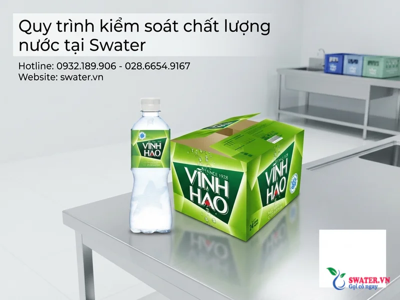 Quy trình kiểm soát chất lượng nước tại Swater